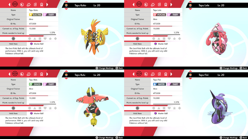 Non Shiny 6IV XXXL Low Level (1-20**) Legendäre Pokemon Schwert/Schild Home - Bild 70 von 83