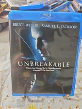 Unbreakable (Blu-ray, 2000)Bruce Willis Samuel L. Jackson