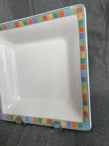 Villeroy & Boch Twist Alea Limone RAR eckig Pasta-/Salatschüssel 8 1/2" Germany - Bild 4 von 9
