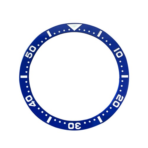 Bisel de reloj plano de cerámica de 38 mm con inserción de piezas de repuesto apto para reloj SKX009 SKX007 - Imagen 2 de 16