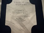 NEW Fairfield Square 4 Piece Sheet Set. QUEEN