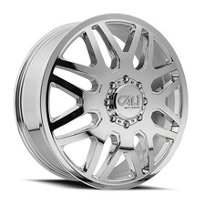 24x8.25 Cali Off-road 9115d Invader Chrome Dually Front Wheel 8x6.5 115mm 24x8.25 Cali Off-road 9115d Invader Chrome Dually Front Wheel 8x6.5 115mm