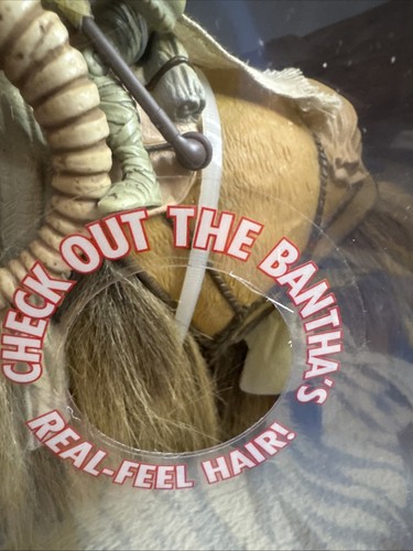 Kenner 1998 Bantha and Tusken Raider Star Wars Power of the Force Neu Originalverpackt - Bild 6 von 20