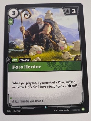Poro Herder - Riftbound Origins - League of Legends