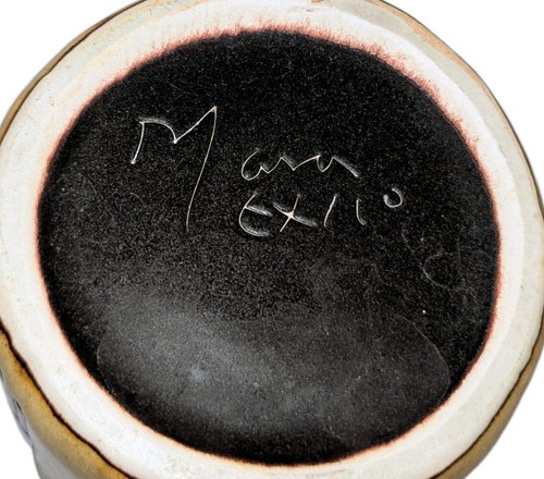 MARA Mexico Pottery Mug Yei Diné Figures Heavy Mexican Native Stoneware Cup A++! - Picture 13 of 13