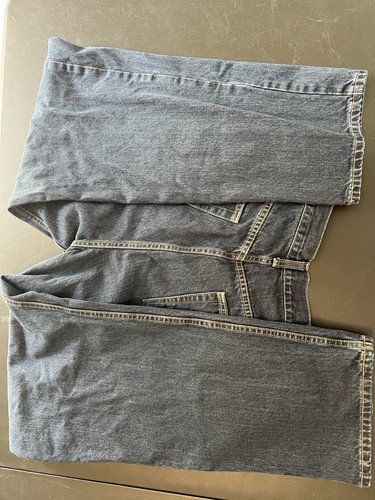 Kirkland Signature Men’s Straight Leg Jeans 40x32 Dark Wash - Picture 8 of 16