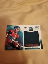 2012/13 Panini Prime - Jason Zucker Prime Time Rookie Jersey /99