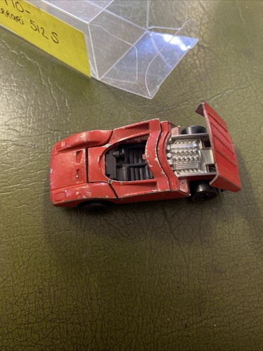 Hot Wheels Redlines 1970 Ferrari 512s Red - Picture 3 of 8