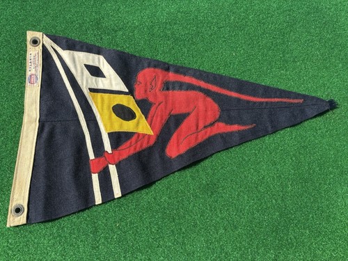 VINTAGE ANNIN NYLANIN BUNTING SPRITE ISLAND YACHT CLUB BURGEE FLAG NORWALK, CT. - 第 1/15 張圖片