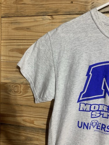 Morehead State University Gray Tee Men’s L Gildan Heavy Cotton College Shirt - Picture 8 of 15
