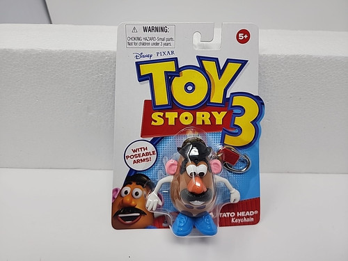 Disney Pixar Toy Story 3 Mr. Potato Head Keychain NIB - K10 - Picture 1 of 2