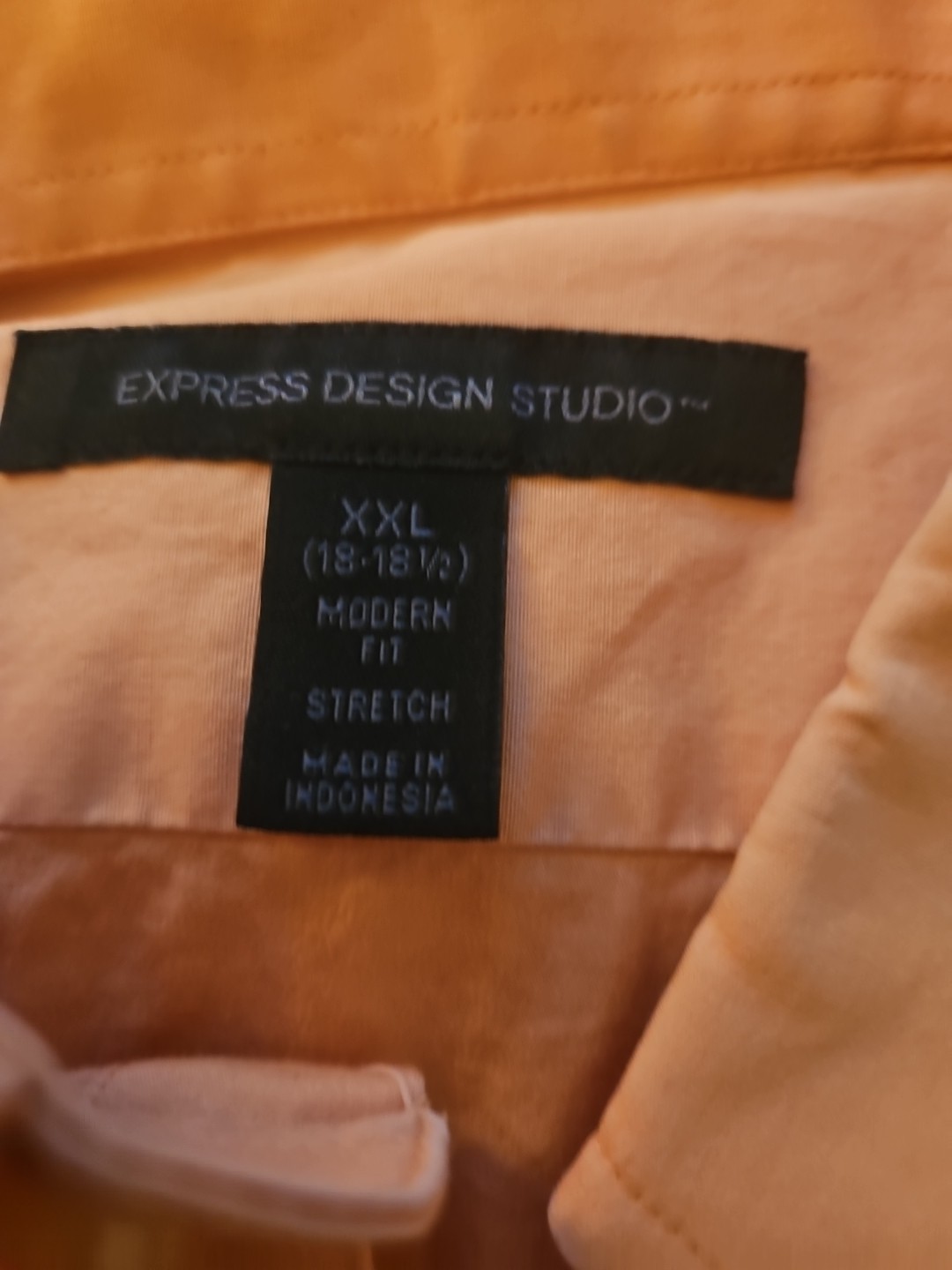 EXPRESS Studio Design Stretch Button Up SHIRTS  O… - image 3