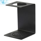 Durable Coffee Dripper Stand Metal Filter Cup Holder Coffee Filter Rack (Black)