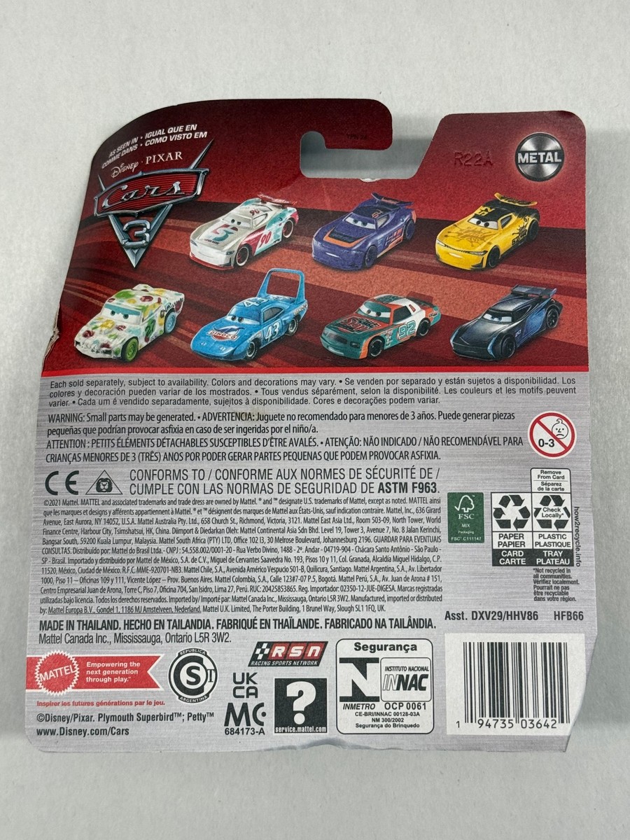 DAMAGED BOX* 2022 Disney Pixar Cars 1:55 - FLIP DOVER Next Gen