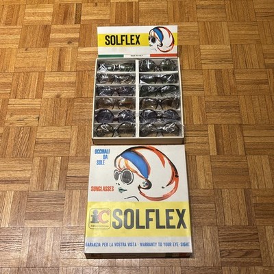 SOLFLEX Italy Mod 1960 s Italocremona Sunglasses - 12 Pairs + Original Box