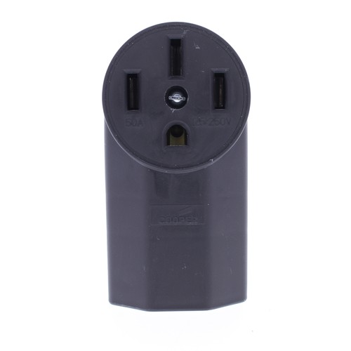 Eaton Surface Mount Outlet Receptacle Stove Oven 14-50 50A 125/250V 1212 Bagged - Picture 3 of 7