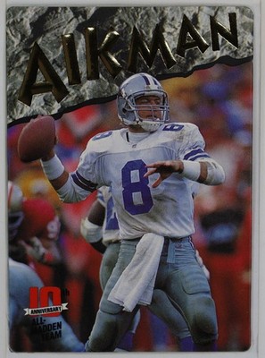 Troy Aikman 1993 Action Packed 10th All-Madden Team #1