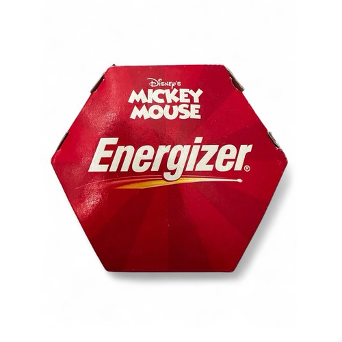 Disney Mickey Mouse Energizer European Styled Blown Glass Christmas Ornament MIB - Picture 2 of 5