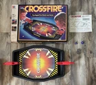 VINTAGE! 1988 Crossfire Game By Milton Bradley COMPLETE w/Box & Manual! 🌟 EUC!