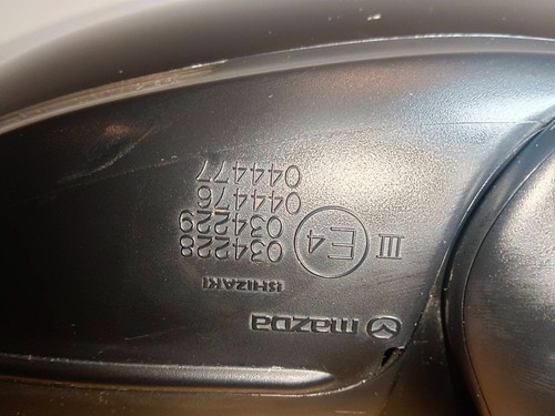 Specchietto retrovisore esterno destro 9 pin Mazda 6 GL 2012 assistente angolo cieco 41W - Foto 7 di 11