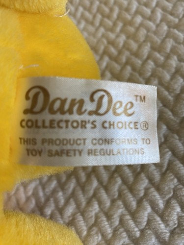 Vintage DanDee Smiley Face Tickle Tickle Wiggle Wiggle Plush W/ Tags Talks New - Picture 5 of 6