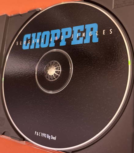 Chopper - Slogans and Jingles CD USA Big Deal Records 1993 N/Mint - Picture 2 of 5