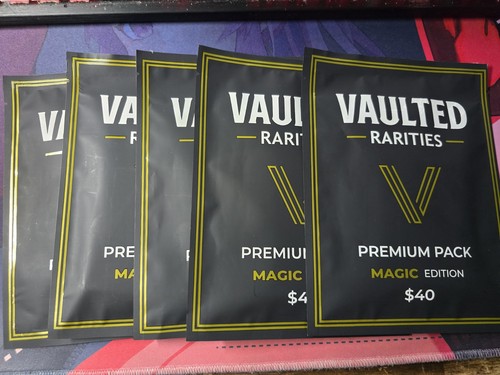 Qty 1 MTG Magic The Gathering  BLACK Vaulted Rarities Premium PACK $40