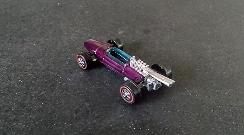 Vintage original restored Hot Wheels redline Brabham Repco magenta - Picture 2 of 9