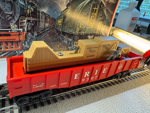 🚂 LIONEL ERIE OPERATING HOBO / COP CAR & CABOOSE💥 L1122 - Picture 6 of 10