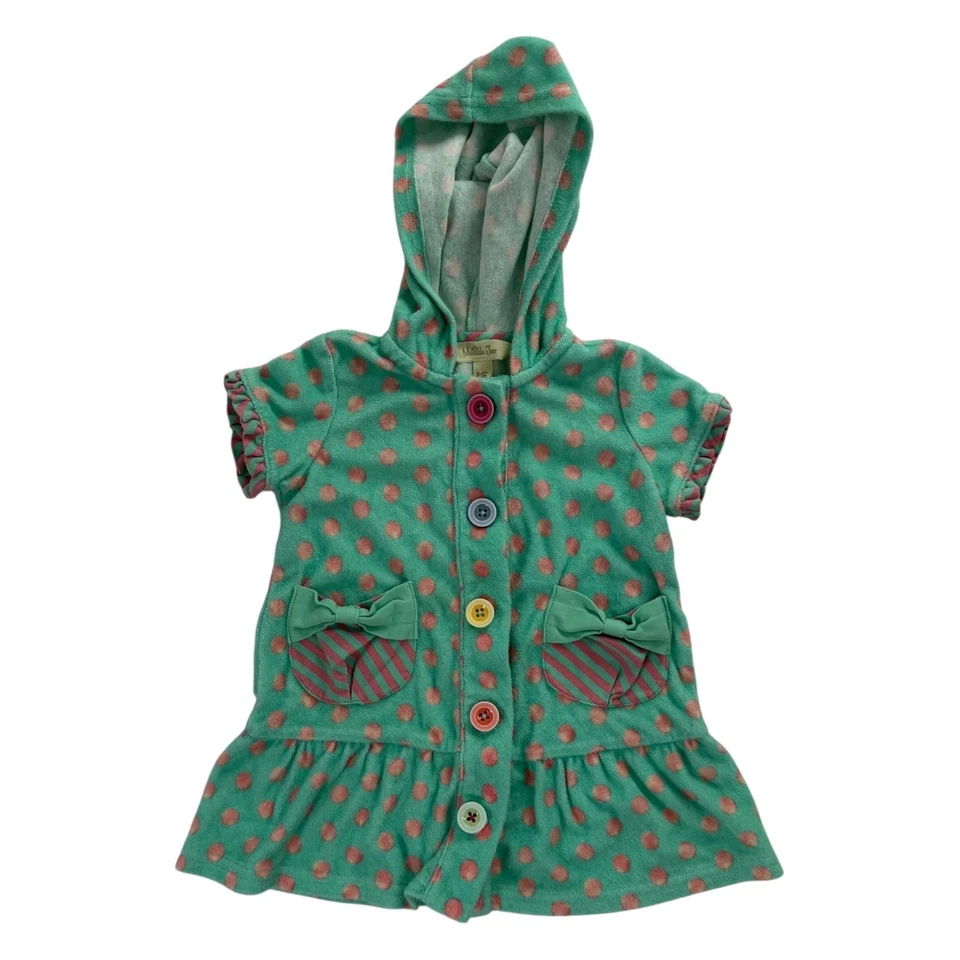 Matilda Jane Baby Mädchen Miss Meerjungfrau Kapuze Frottee Überwurf Taschen 12-18M