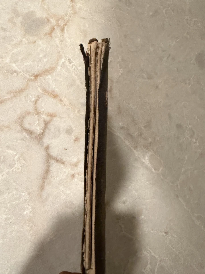 Антикварный песенник 1800-х годов с отсеянными гимнами — священные песни, лагерные встречи, редкий - Изображение 2 из 3