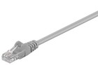 10x kabel sieciowy CAT 6, U/UTP; CAT 6-0100 U/UTP SZARY 1m SB