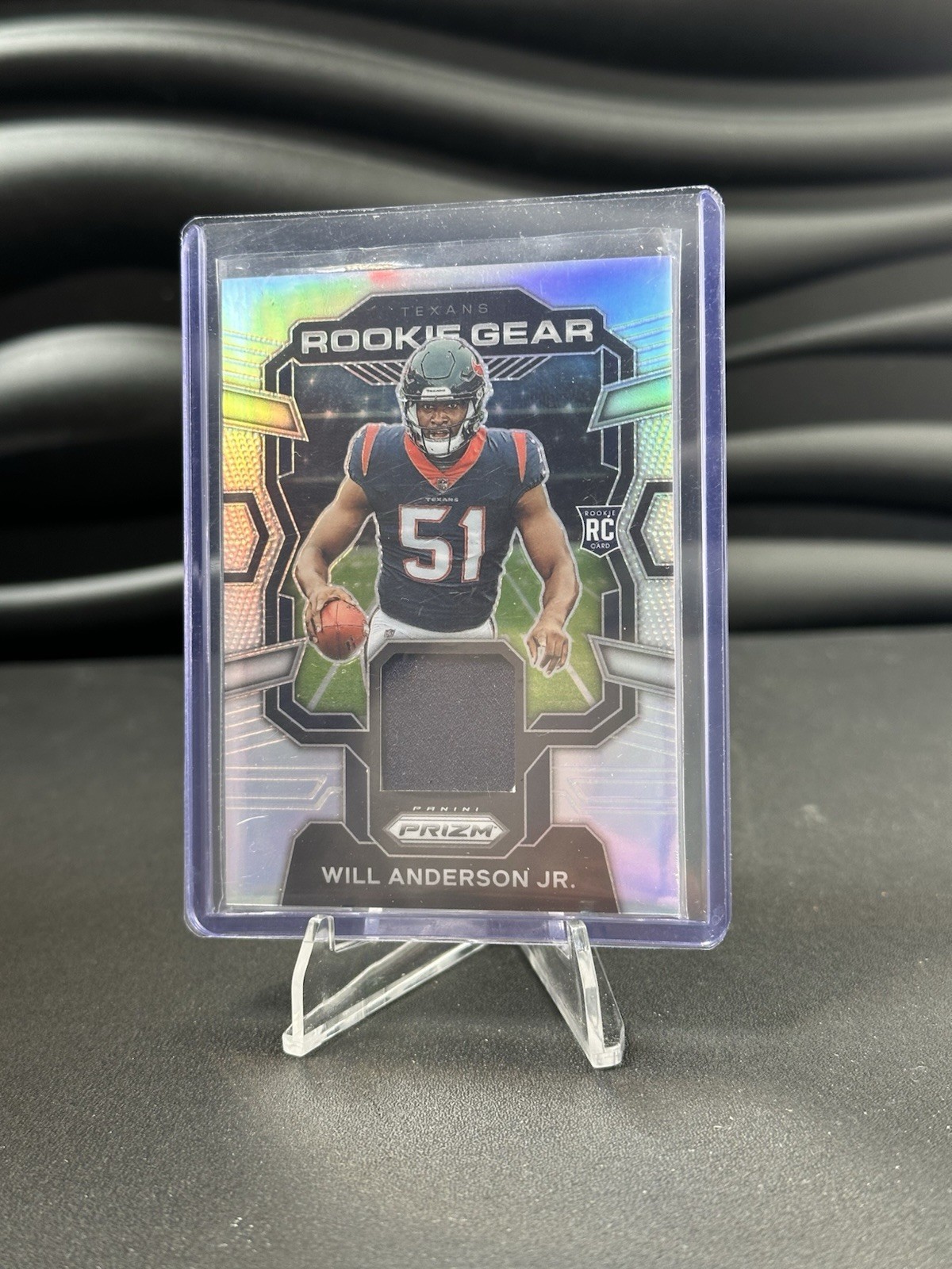 2023 Panini Prizm - Rookie Gear Will Anderson #RG-WA (MEM, RC)
