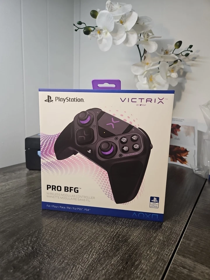 PDP Victrix Pro BFG Wireless Modular Controller for Sony PS5 PS4 Black NEW - Image 4 of 4