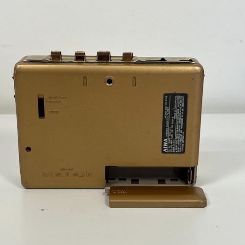 Rare - Aiwa Walkman HS-P108 Gold Dolby NR, Auto Reverse und DSL - Picture 5 of 8