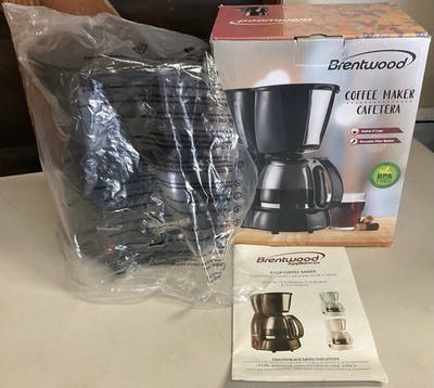 4 cup coffee maker. Open Box