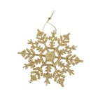  24 Pcs Snowflake Tree Decorations Hanging Snowflakes Christmas Ornaments