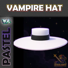 Roblox World Zero WZ - VAMPIRE HATS - PASTEL/GLOWING HEX ITEMS