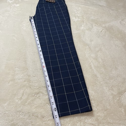 Banana Republic marineblau kariert modern Sloan Knöchelhose adrette Karriere neu mit Etikett 2P Büro - Bild 5 von 10