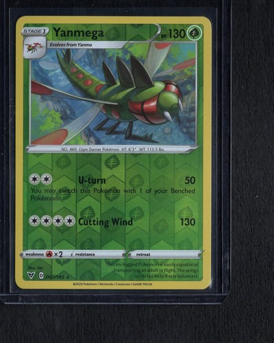 SWSH04: Vivid Voltage #007/185 Yanmega Reverse Holo Rare