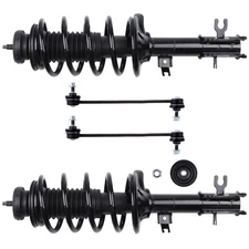 4 Piece Complete Struts Assemblies w/ Sway Bar Links for 2004-2011 Chevy Aveo