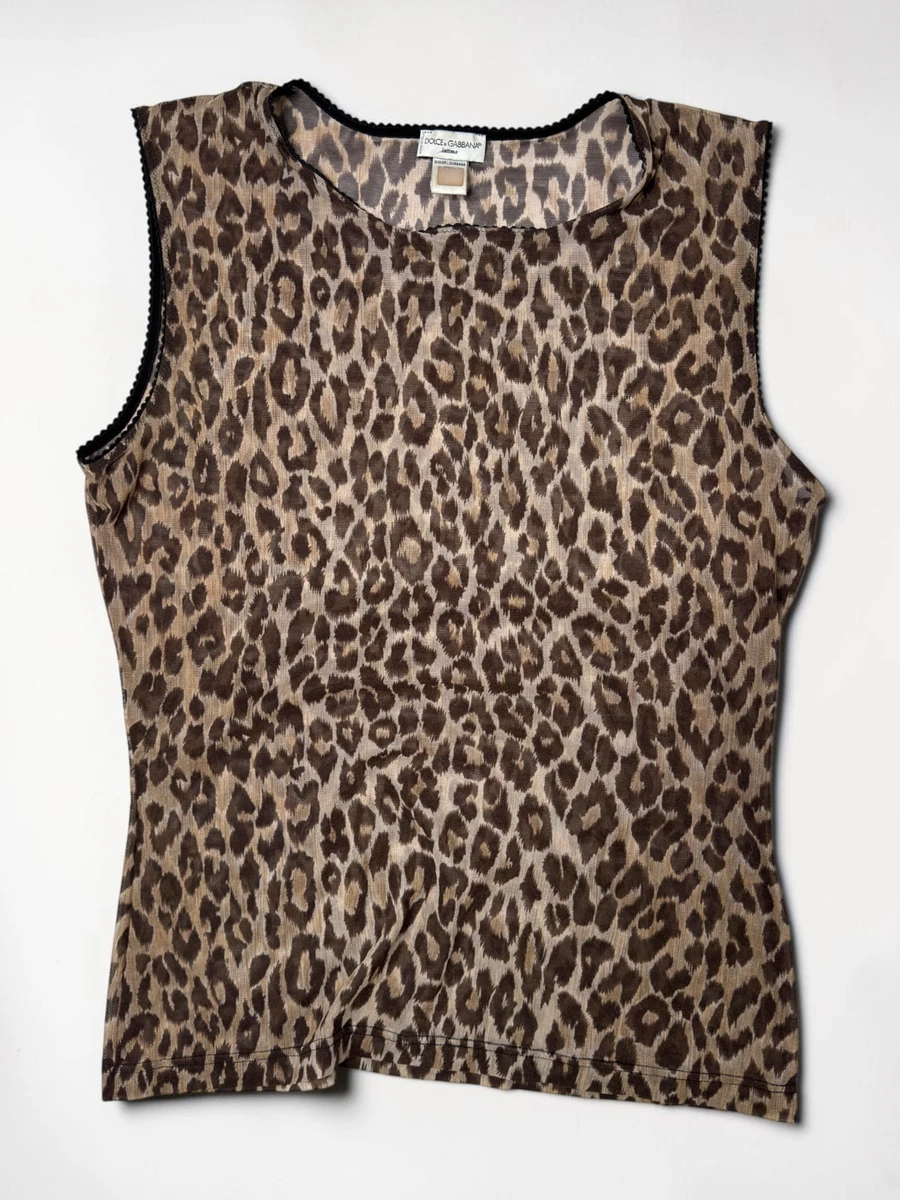 Dolce&Gabbana Animal Print Tops for Women for sale | eBay