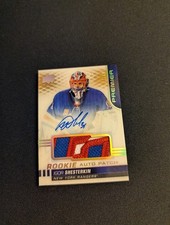 2019-20 Upper Deck Premier Rookie Patch Auto Igor Shesterkin /49 INSANE PATCH!!