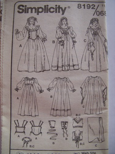 Patterns Costumes Queen Victorian Medieval Bridal Kimono Martial Arts -Lot #25 - Picture 11 of 21
