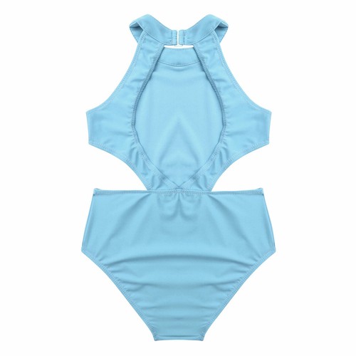 Girls Ballet Dance Leotard Gymnastics Bodysuit Turtleneck Dancewear Costume - Picture 27 of 64