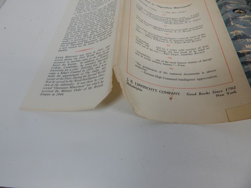 The Man Who Never Was Ewen Montagu, HC/DJ 1953 14th Print - Imagen 9 de 10