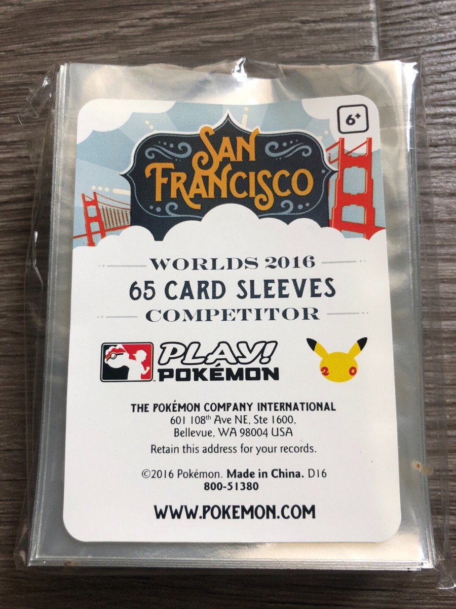 【新品】ポケモン 2016WCS サンフランシスコ プレマ COMPETITOR wcs2016 公式プレイマット サンフランシスコ ポケモンカード