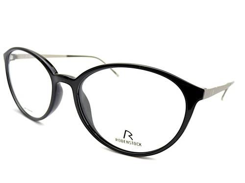 Rodenstock Glasses Frame Black Silver 53mm Spectacles Eyeglasses R5292 H - Photo 1/4