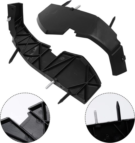 Soporte de parachoques delantero de fascia de 2 piezas lado derecho e izquierdo, para Dodge Challenger 2015-18 - Imagen 3 de 8