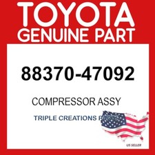 Toyota Genuine 8837047092 Compressor Assy 88370-47092 OEM